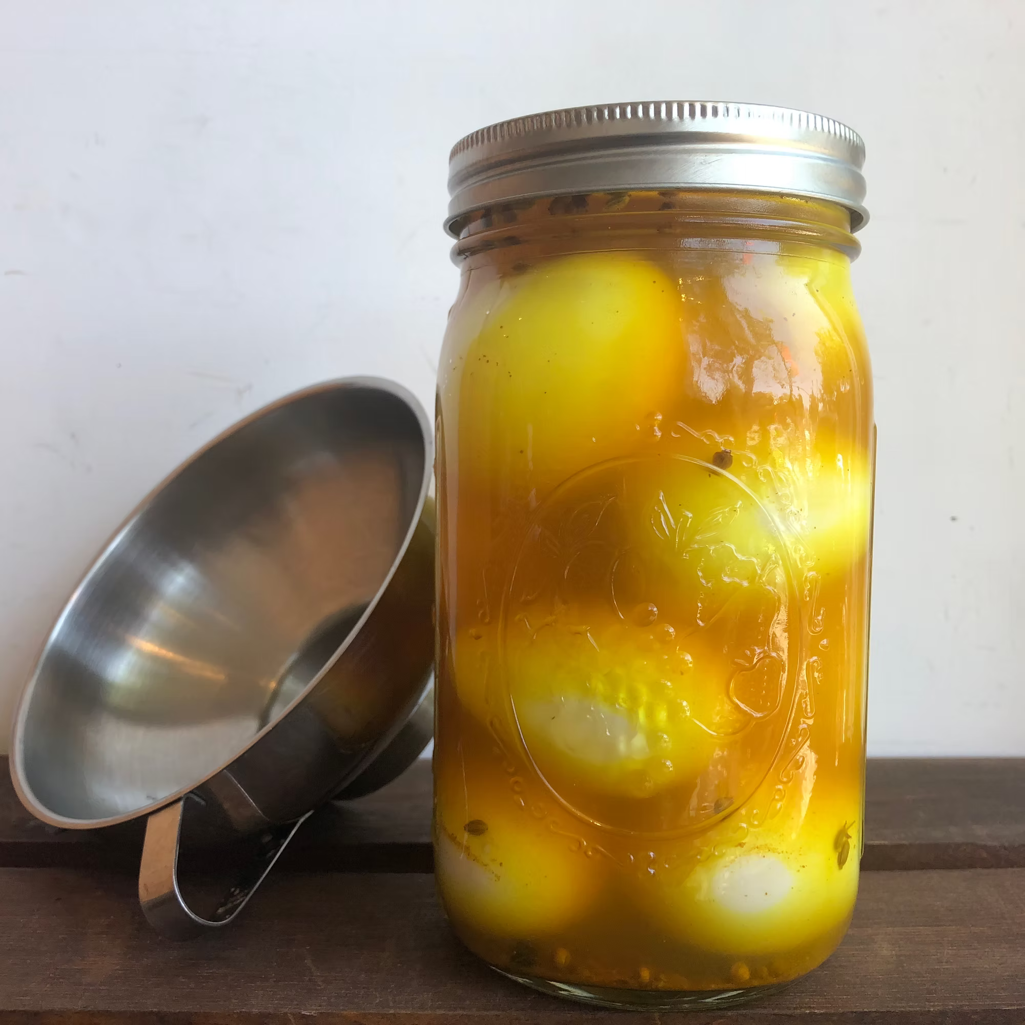Golden Pickled Eggs