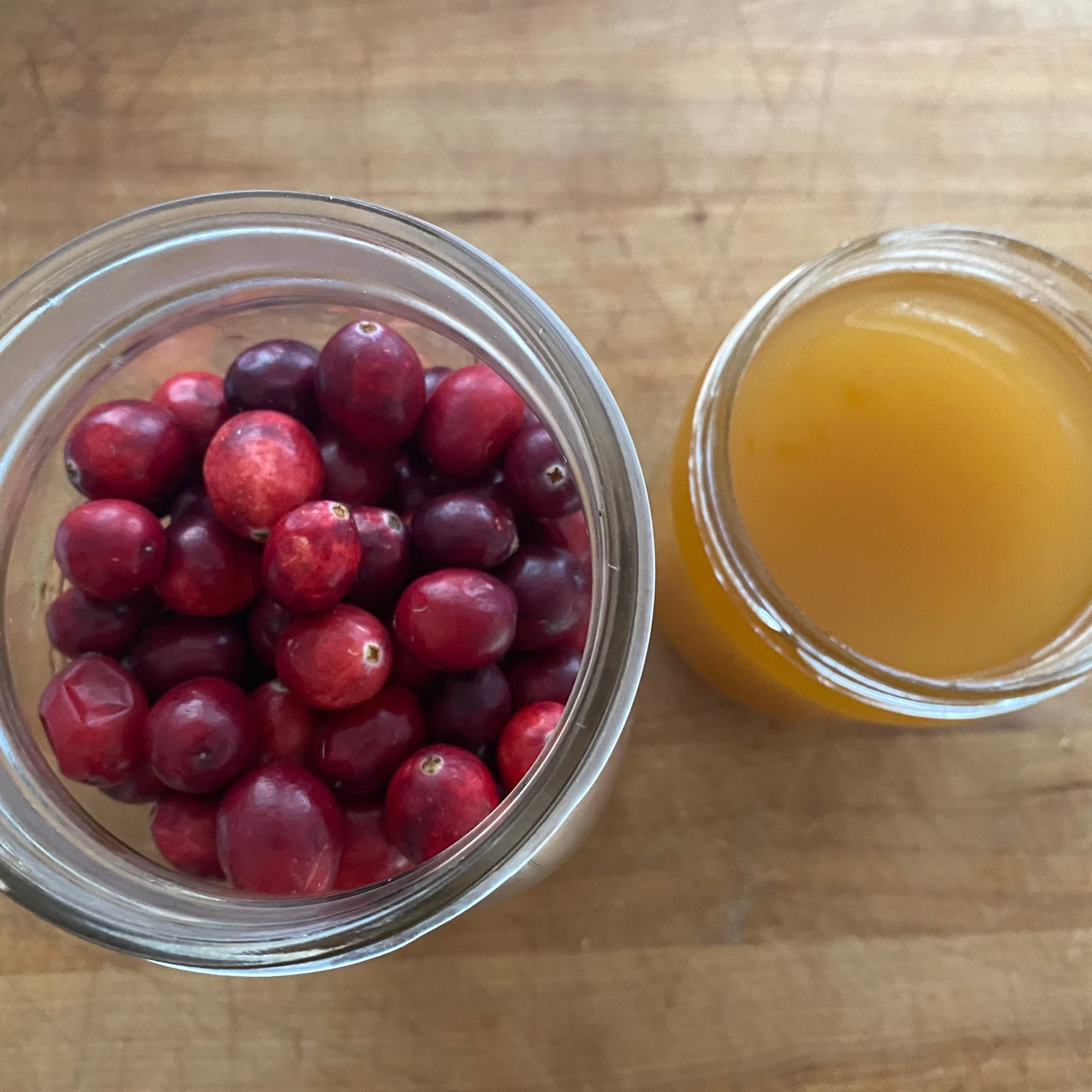 Honey Fermented Cranberries