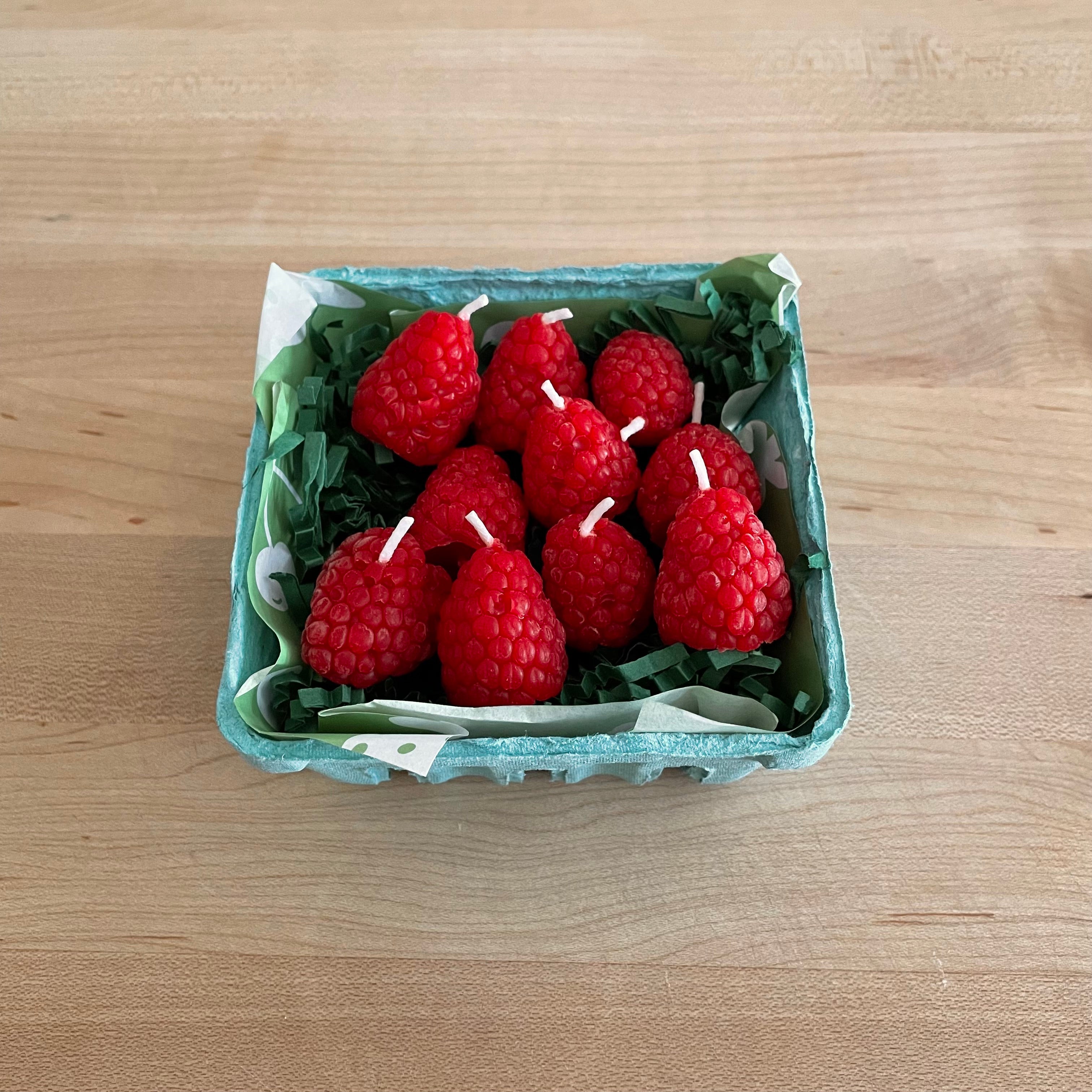 Happy Organics Produce Candles Raspberry - Preserved Oakland