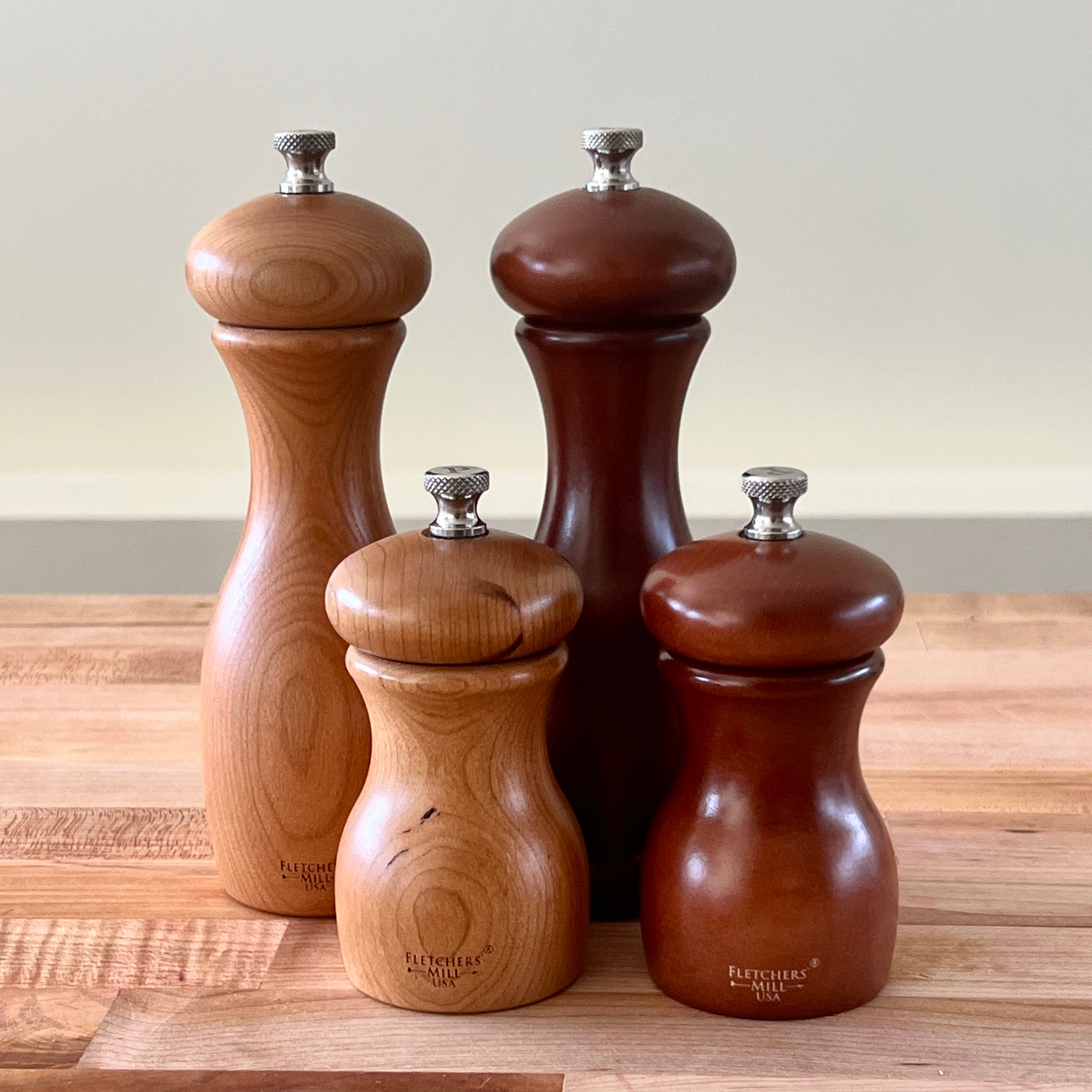 Fletchers Mill Salt & Pepper Grinder and Rolling Pin - Thumbnail 5