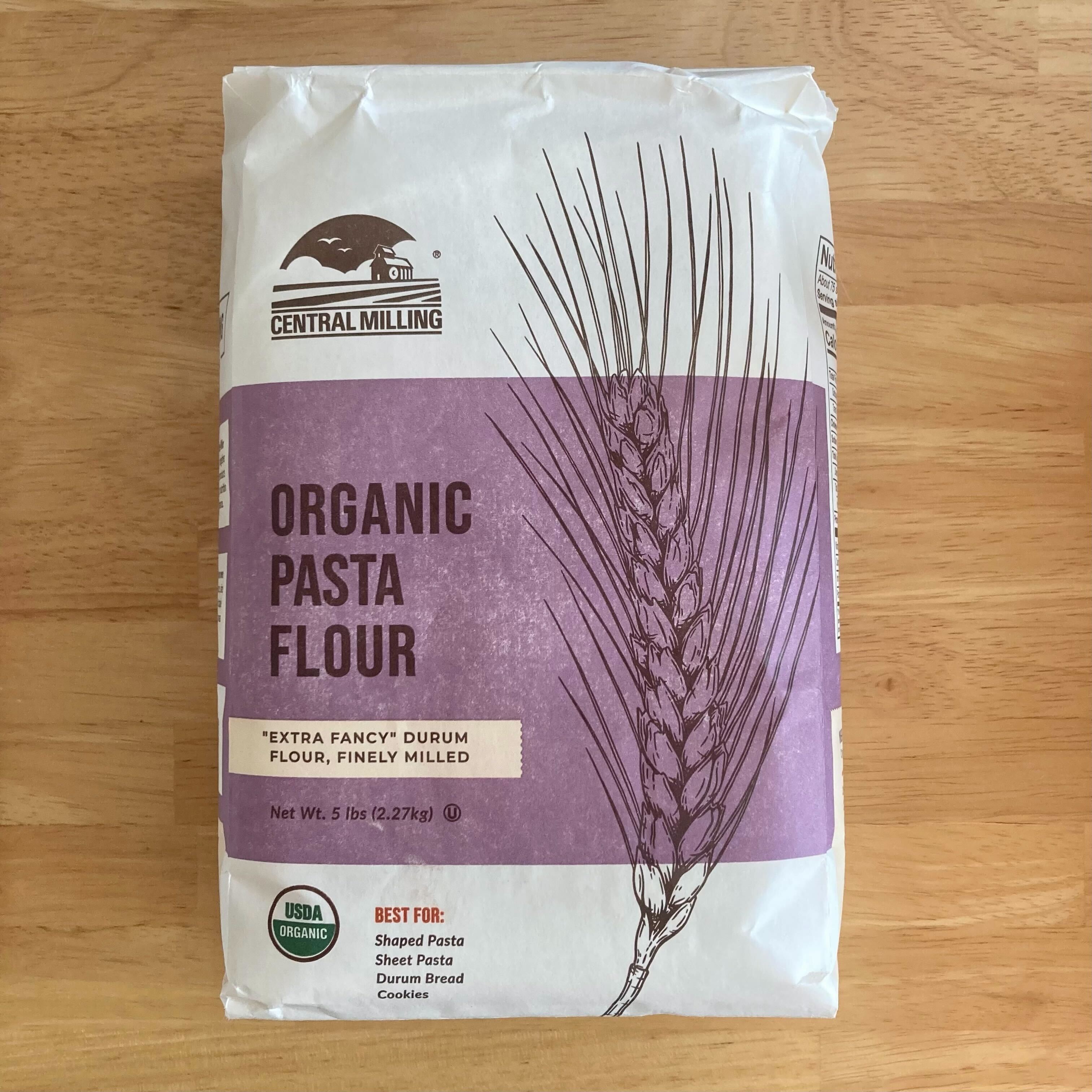 Organic Durum Pasta Flour - Preserved Oakland