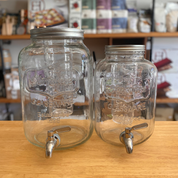 Glass Drink Dispenser - Preserved Oakland