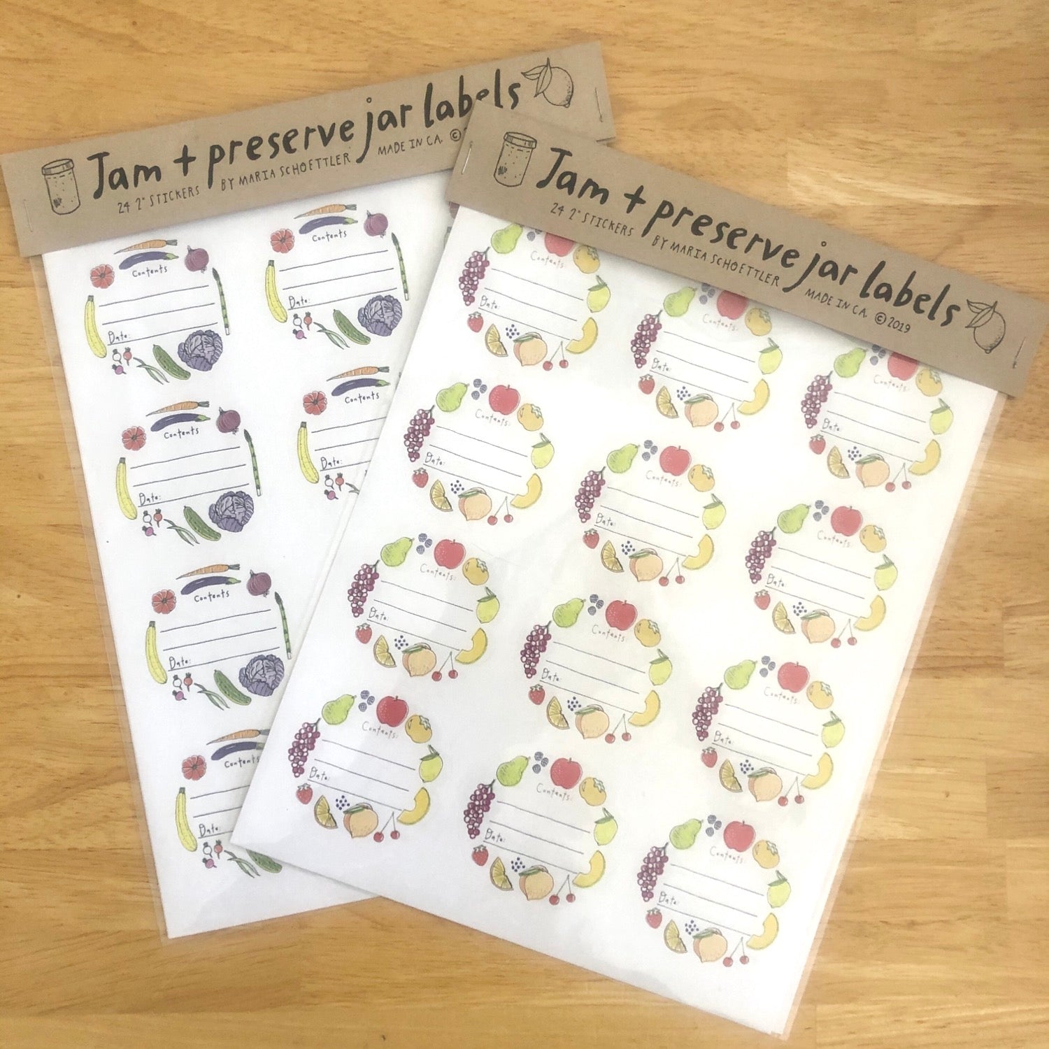 Preserve Jar Labels | Buy Online | Preserved Oakland