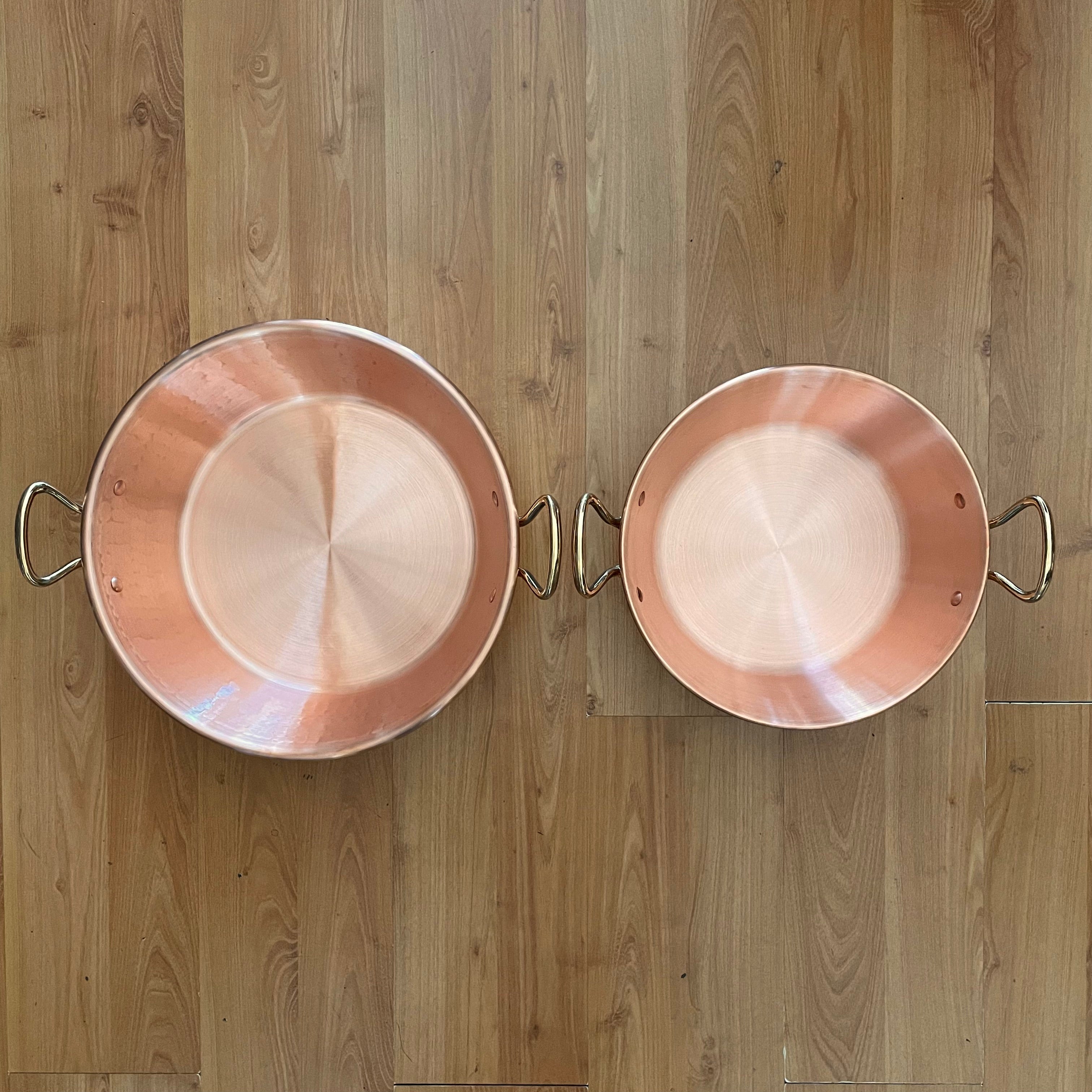 Mauvielムヴイエール　ジャム銅製鍋 直径約44㎝ハンドル付き Mauviel Copper Jam Pan | Buy Online | Preserved Oakland