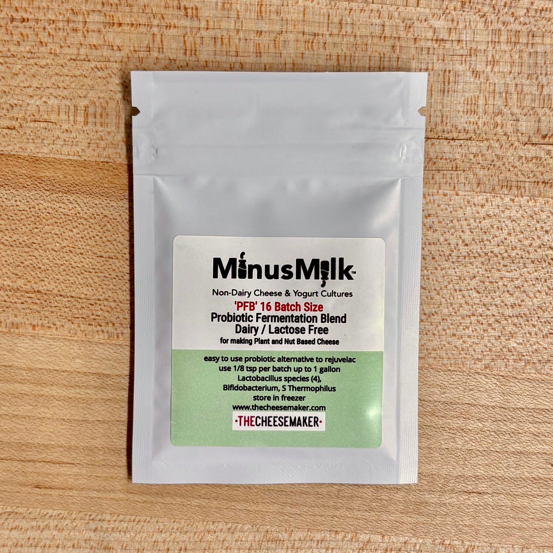 MinusMilk™ Non-Dairy Cheese Cultures PFB Probiotic Fermentation Blended Culture - Preserved Oakland