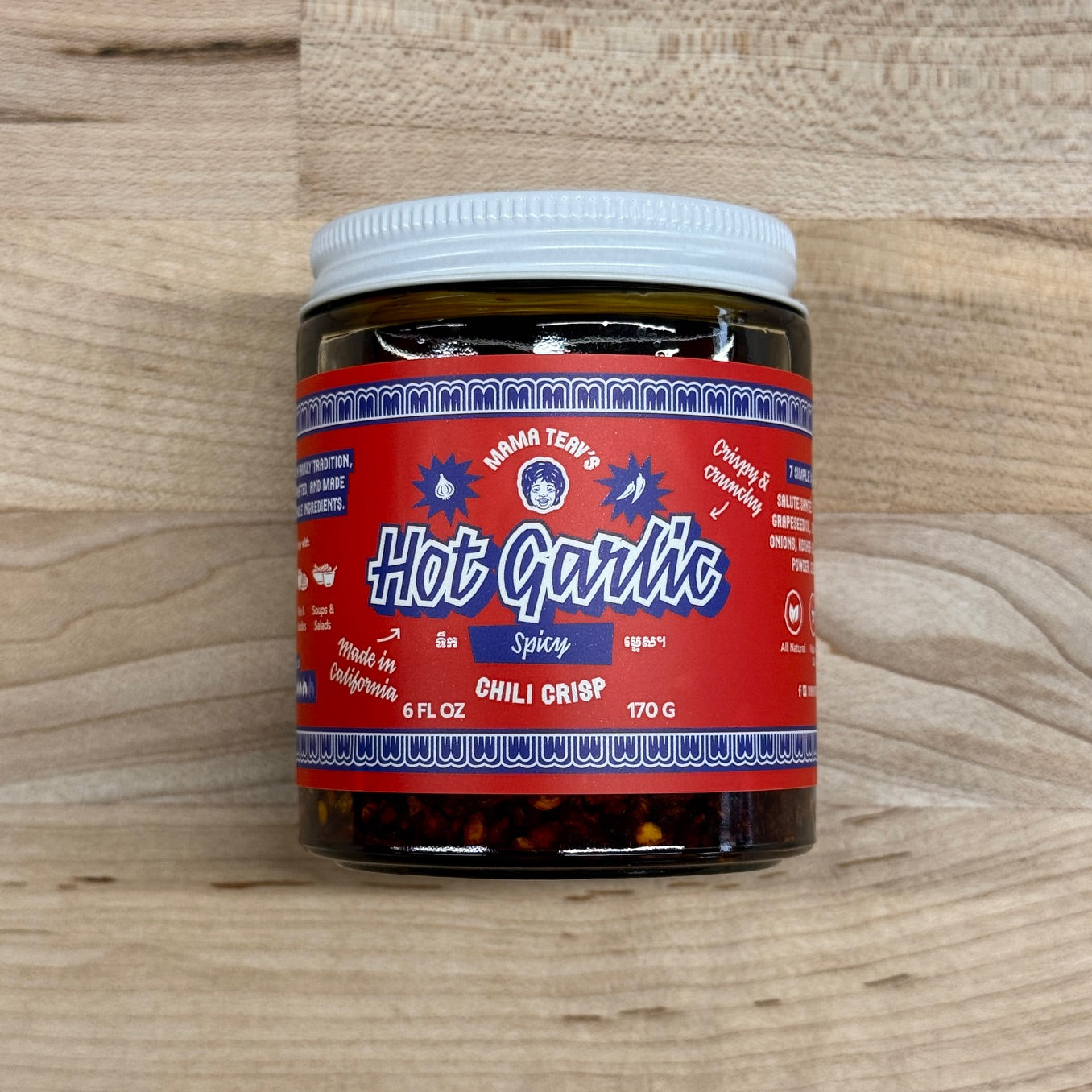 Mama Teav’s Hot Garlic Spicy - Preserved Oakland