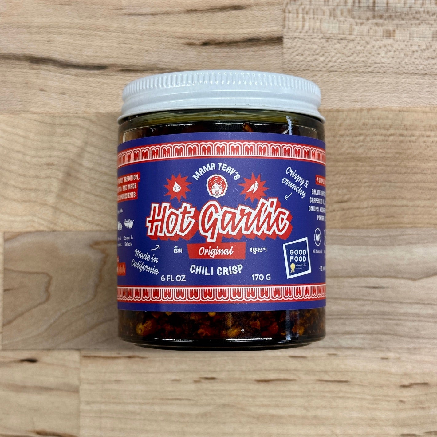Mama Teav’s Hot Garlic Original - Preserved Oakland