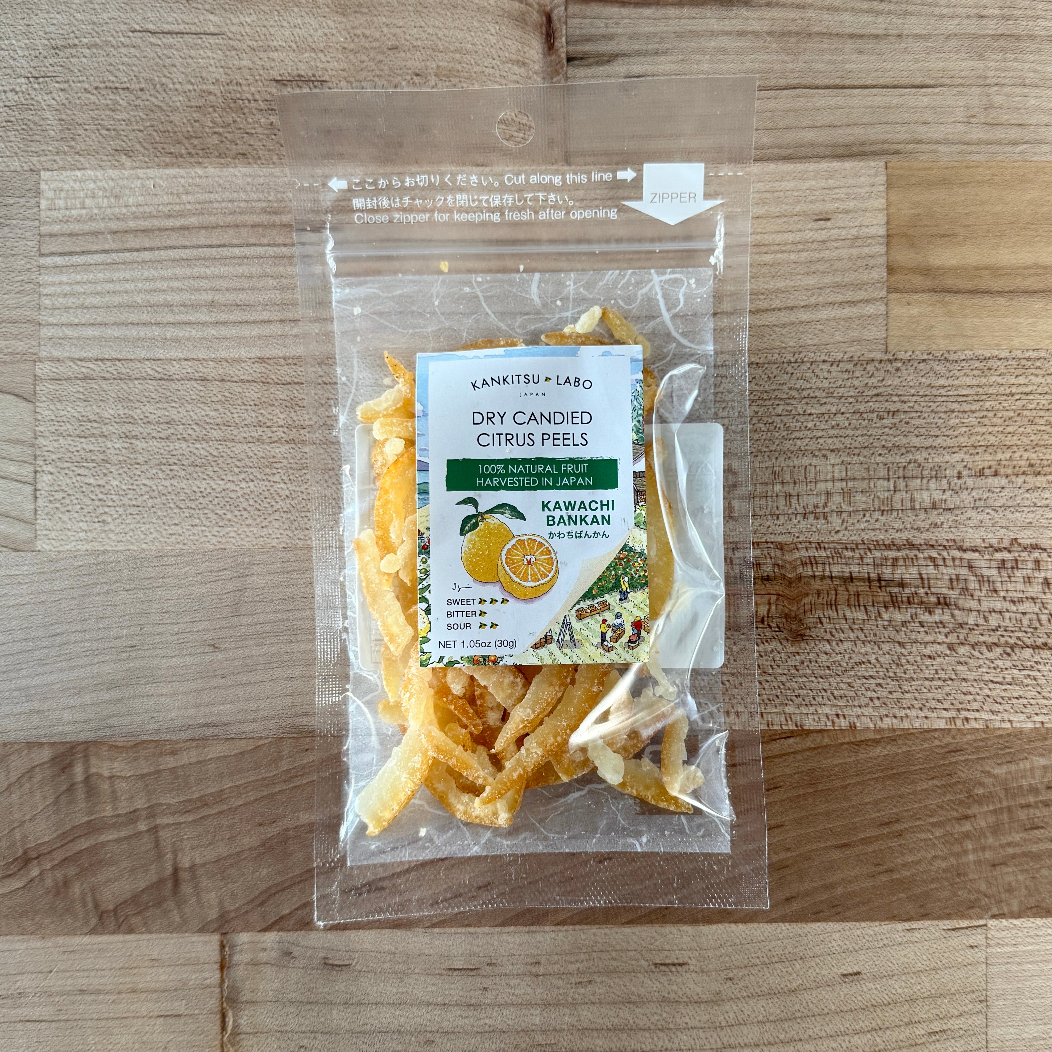 Dried Candied Citrus Peels Kawachi Bankan - Preserved Oakland