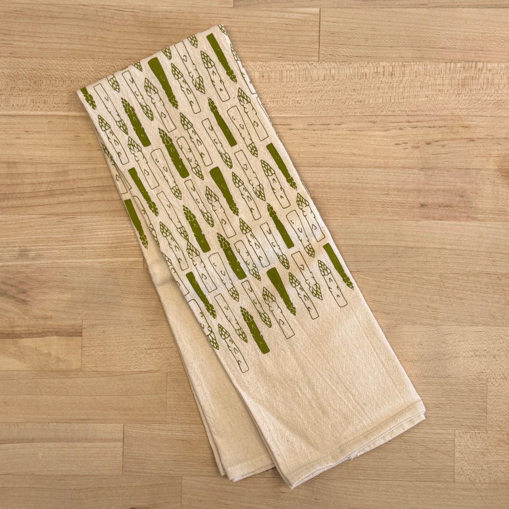 Kitchen Tea Towel Asparagus - Preserved Oakland