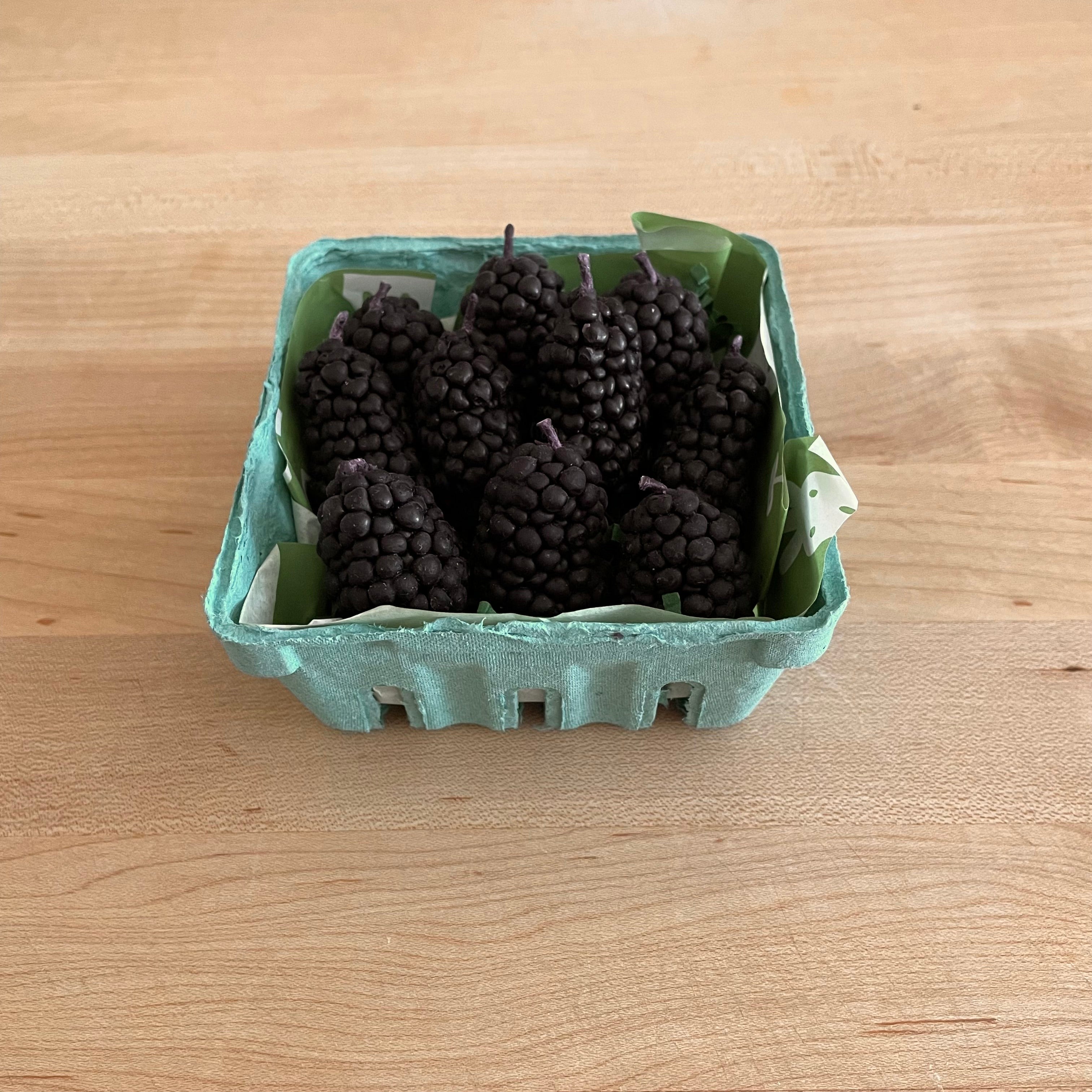 Happy Organics Produce Candles Blackberry - Preserved Oakland