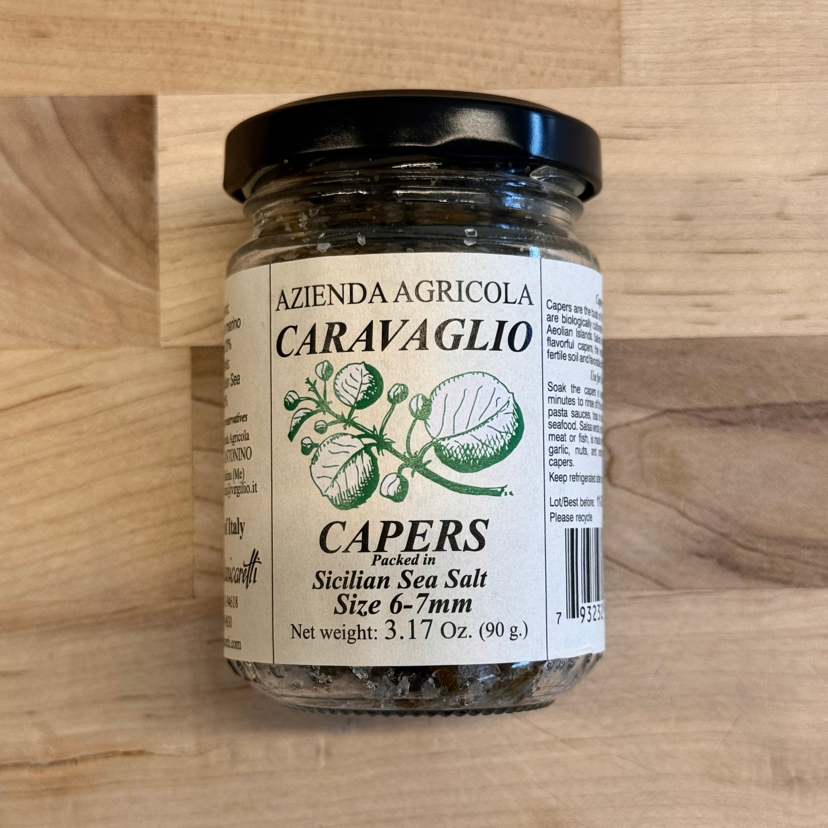 Capers in Sea Salt - Preserved Oakland