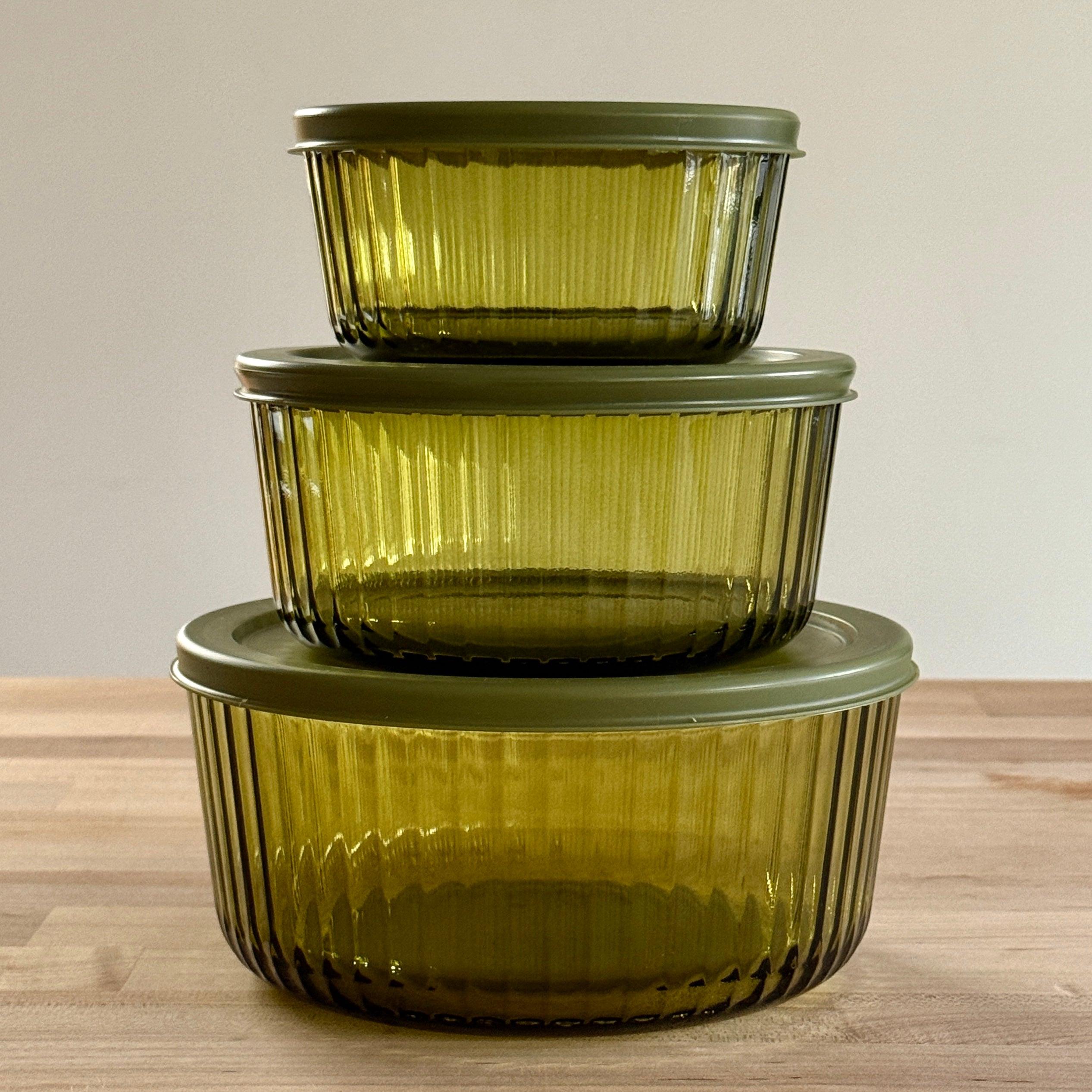 Glass Food Storage Container Set - Preserved Oakland