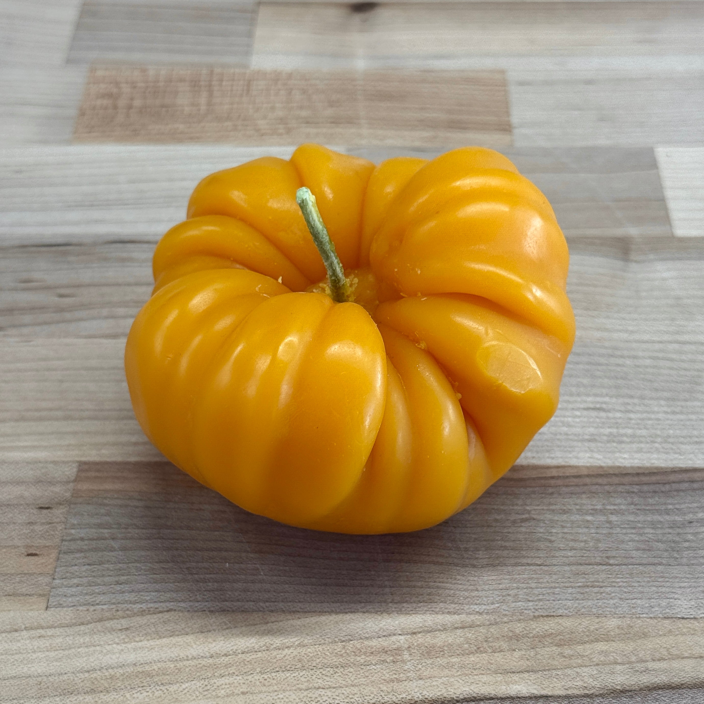 Happy Organics Produce Candles Large Yellow Heirloom Tomato - Preserved Oakland