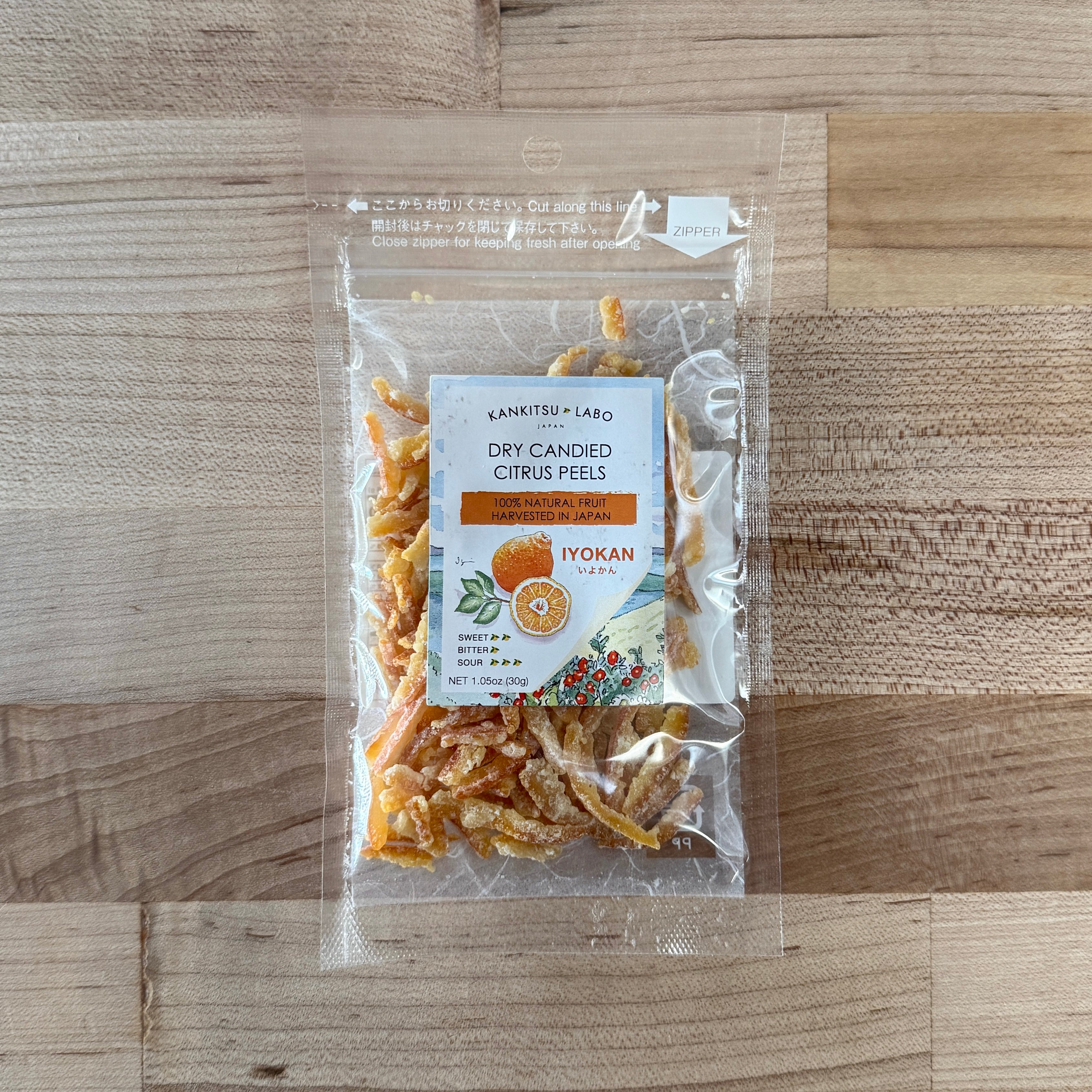 Dried Candied Citrus Peels Iyokan - Preserved Oakland