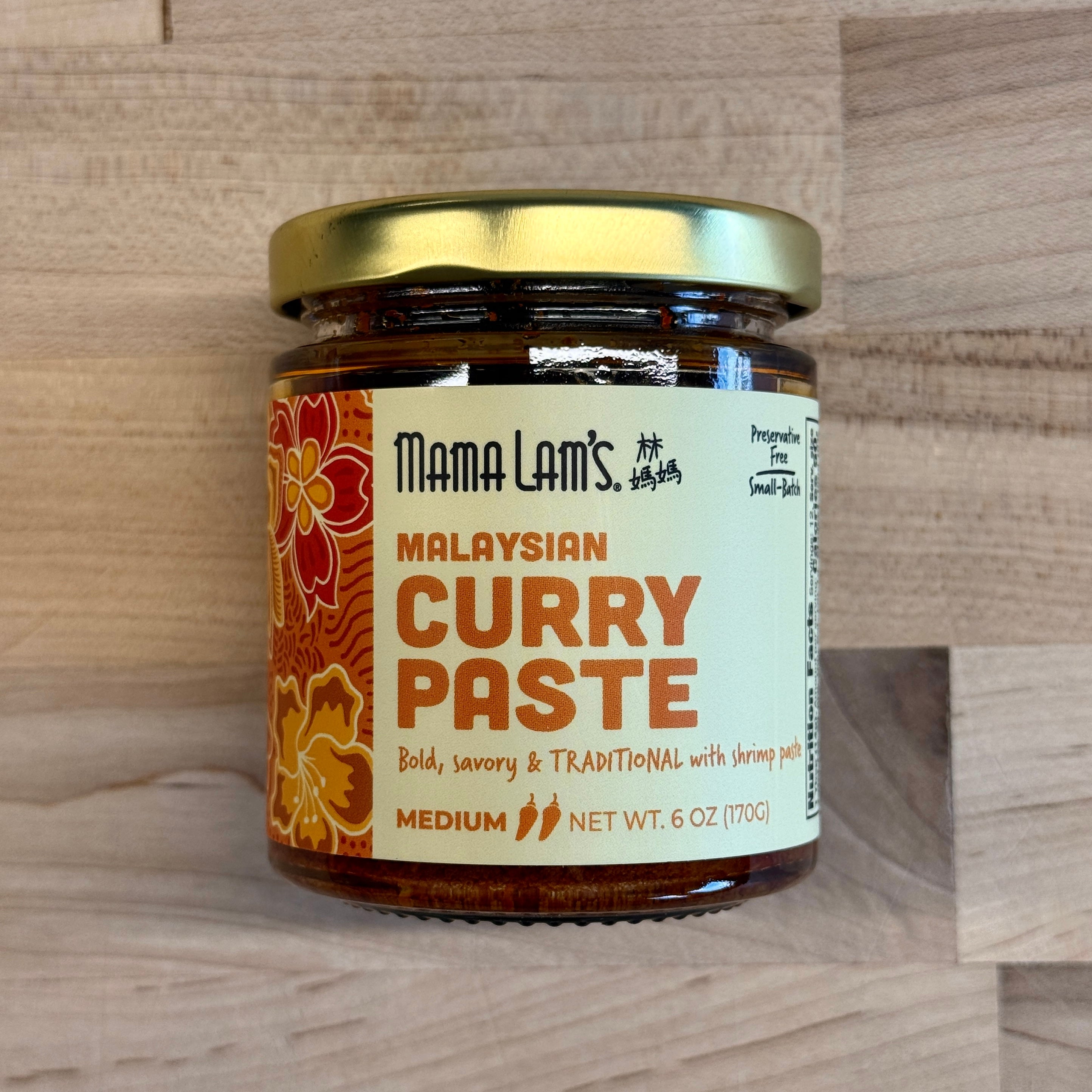 Mama Lam's Malaysian Curry Paste - Preserved Oakland