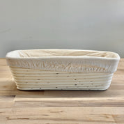 Proofing Baskets Oblong with Liner - Preserved Oakland