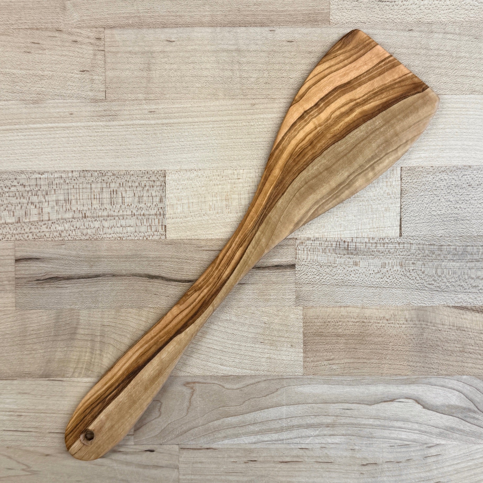 Olive Wood Spatulas Flat - Preserved Oakland